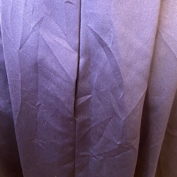 David’s Bridal Plum Rushed Strapless Gown - Picture 12 of 16